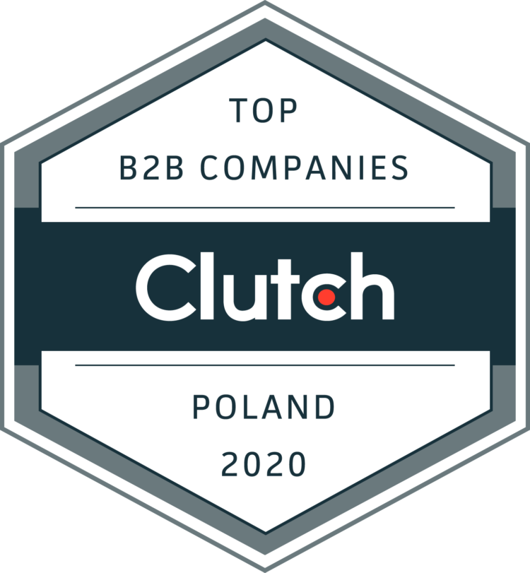 Top B2B Companies in Poland 2020 - Clutch badge
