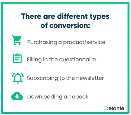 Types of conversion