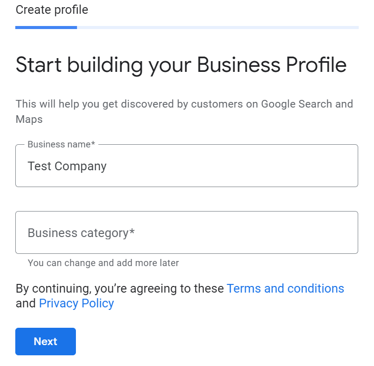 google my business company profile guide