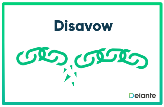 Disavow defiition
