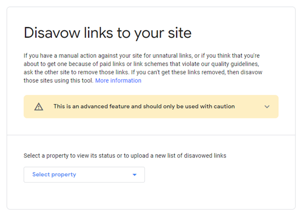 How to disavow links? 
