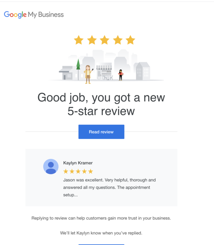 Google My Business - review 