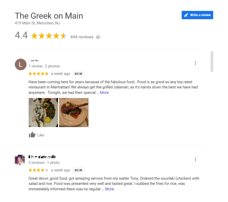 how do reviews help with local seo