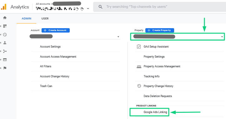 how to link google ads and google analytics step by step