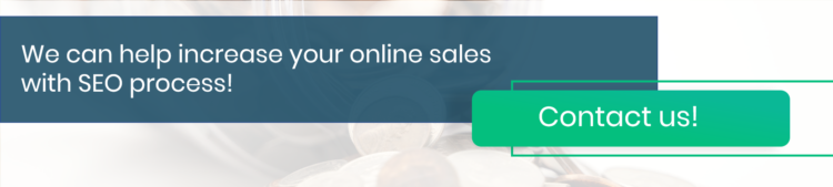 Increase online sales with SEO process
