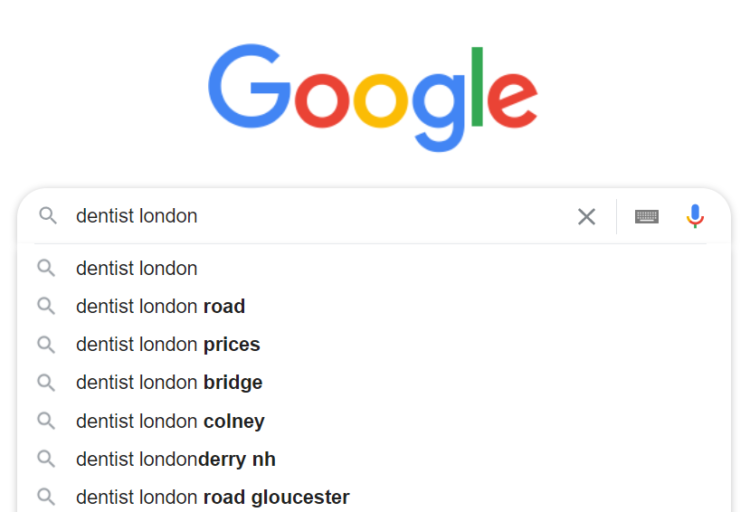 Google Autosuggestion Keyword research