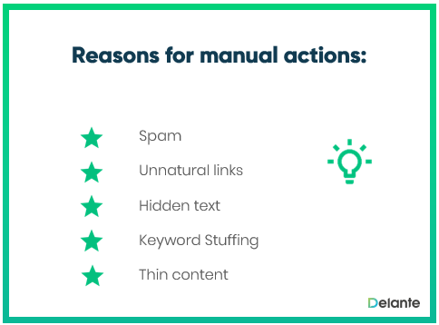 Manual action definition