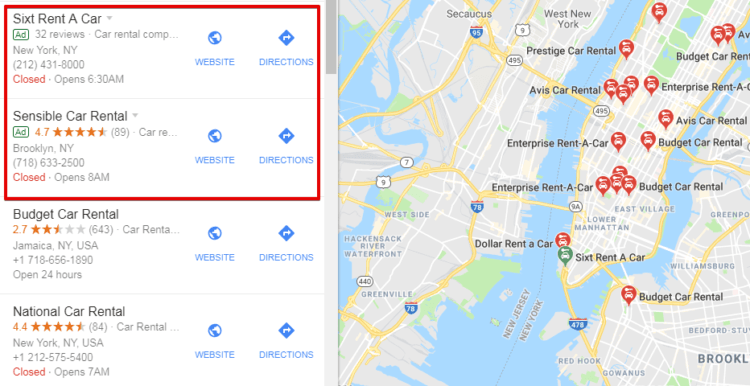 Map Google