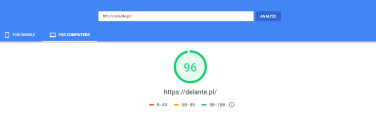 SEO audit - page speed