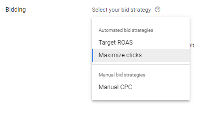 bidding methods in product listing ads