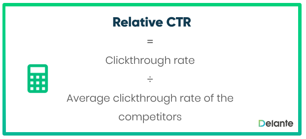 Relative CTR definition