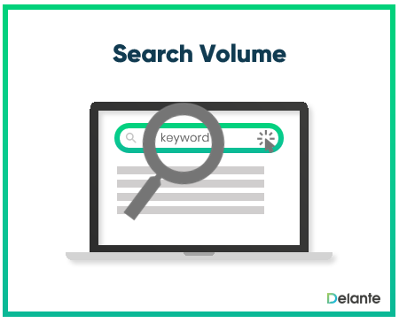 What is search volume? 