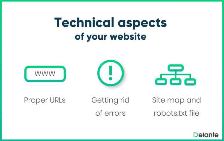 Technical aspects of your website