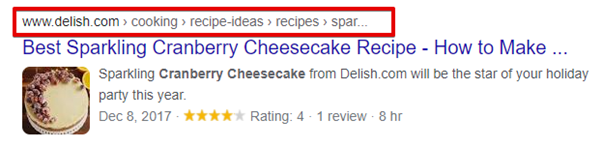 breadcrumbs and technical seo